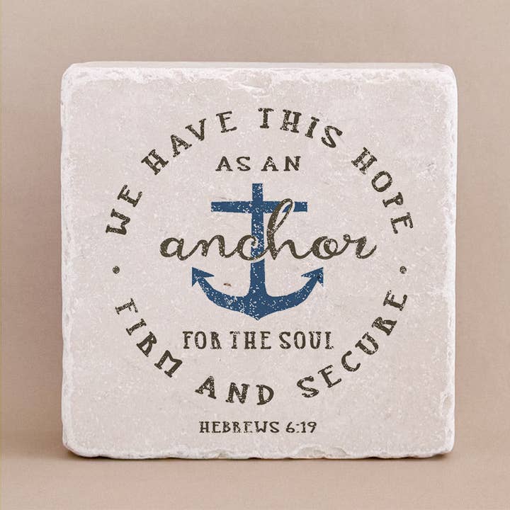 554 | Hebreeën 6:19 - Anker voor wholesale door Twelve Stone Art