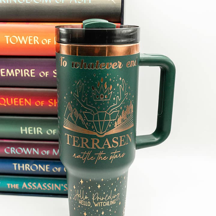 zoo&roo - Wholesale Insulated Mug/Tumbler - Throne of Glass 40 oz engraved tumbler | officially licensed2