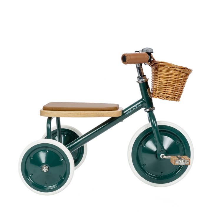 Banwood SL Europe - Wholesale Bike/Scooter - Kids - BANWOOD TRIKE VINTAGE - GREEN