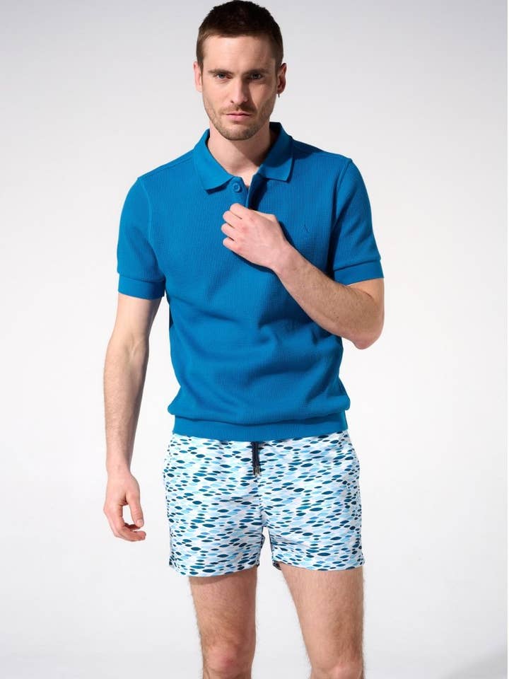 Short de bain - Glassy bleu pour la vente par APNEE