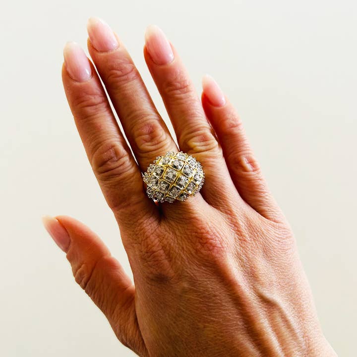 ÉCLAIRE - Wholesale Multi-Stone Ring - DOME RING