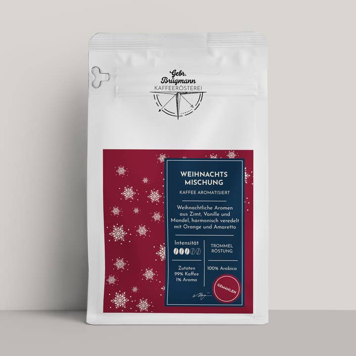 Christmas blend for wholesale by Gebr. Brügmann Kaffeerösterei