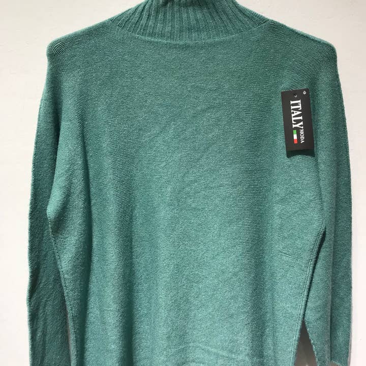 Only Yuan - Wholesale Knit Sweater - Women's - ref8010 half-neck jersey8