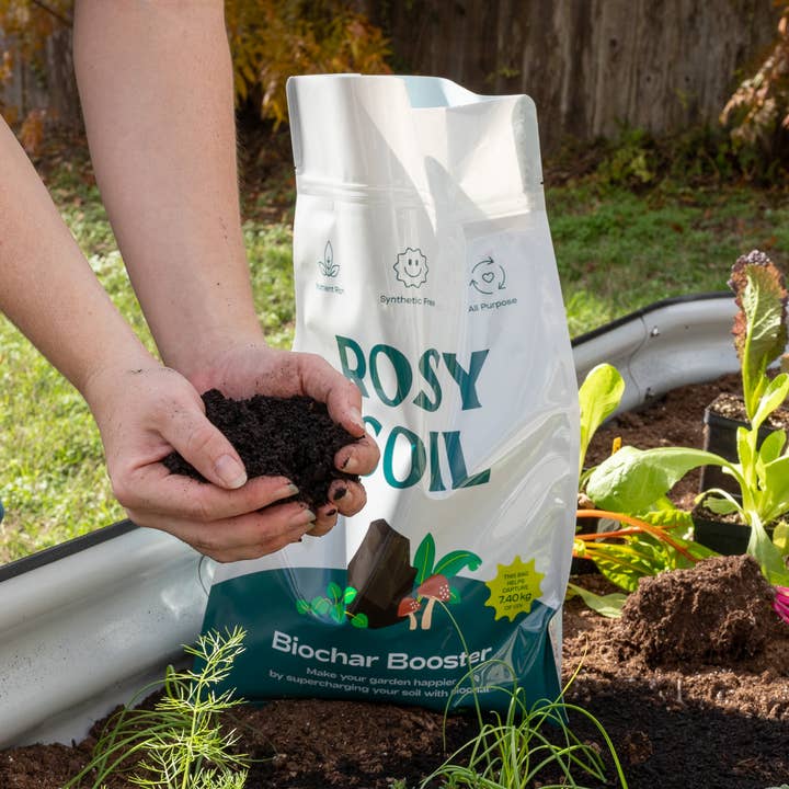 Rosy Soil - Wholesale Planting/Potting Soil - Bulk Organic Biochar Booster0