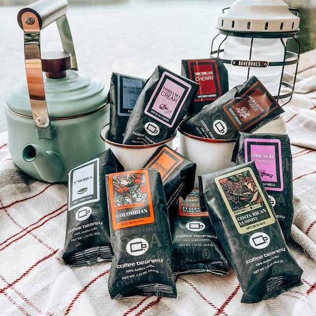 Coffee Beanery - Wholesale Ground Coffee - Caramel Vanilla Latte SWP Decaf Flavored Coffee2