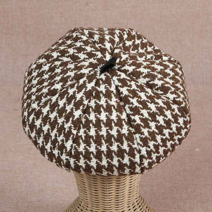 GIFT & ME - Wholesale Beret - Women's - Tweed Beret Hat