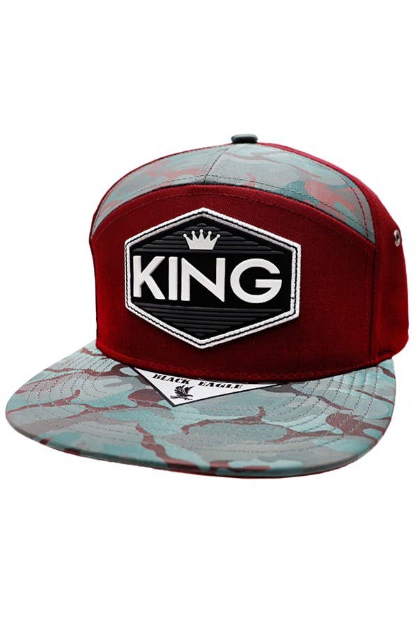 Cap Zone - Vente Casquette à visière plate – homme - Casquette Snapback avec logo KING2