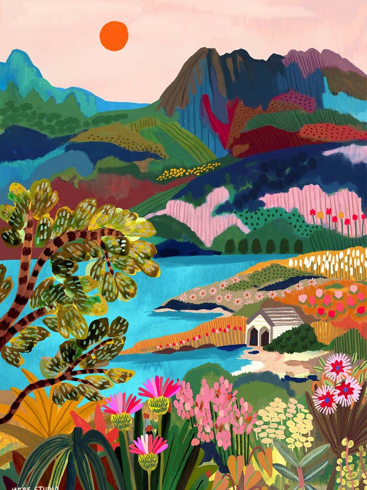 Dove Lake - Cradle Mountain for wholesale by Hebe Studio