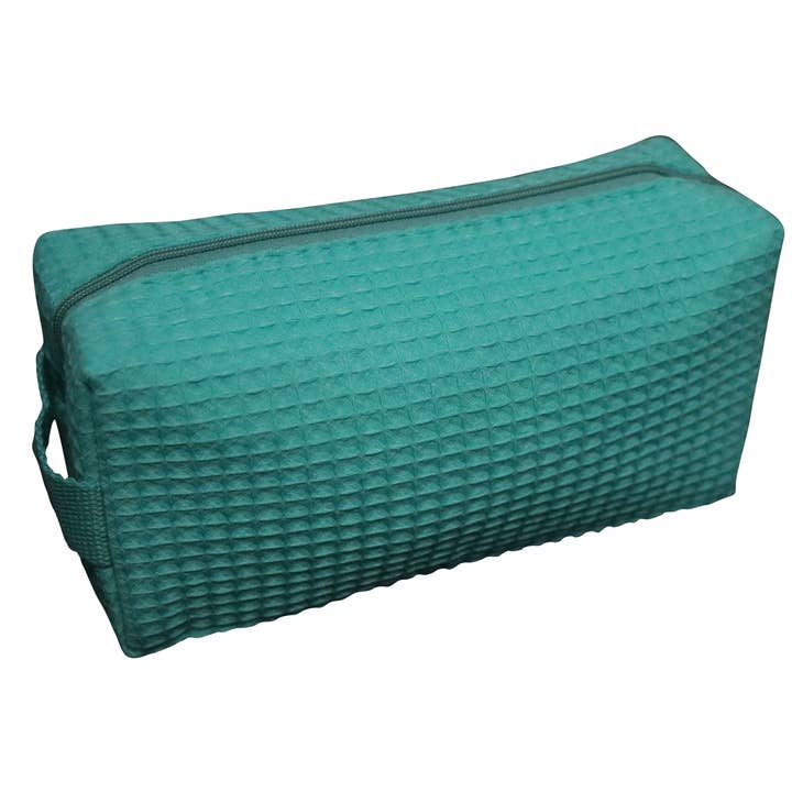 Alan Pendergrass Robes - Wholesale Makeup/Cosmetic Bag - Cotton Waffle Cosmetic Bag, Small1