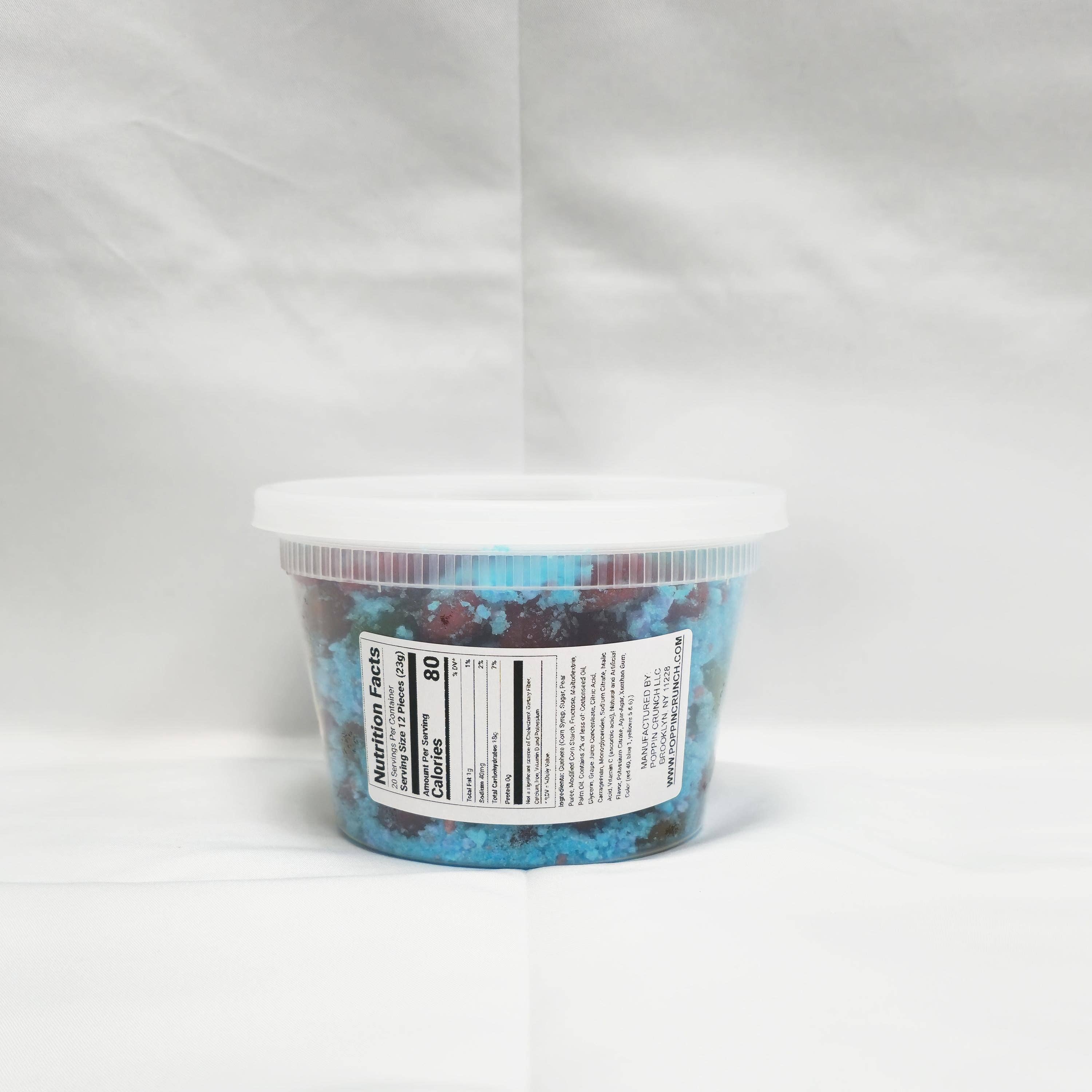 Poppin Crunch - Wholesale Gummy - Poppin Crunch Cotton Candy Gushers Candy Snacks 1 - 2 LBS - Choice of Sweet or Sour Bonbon Candies Corn Sugar2