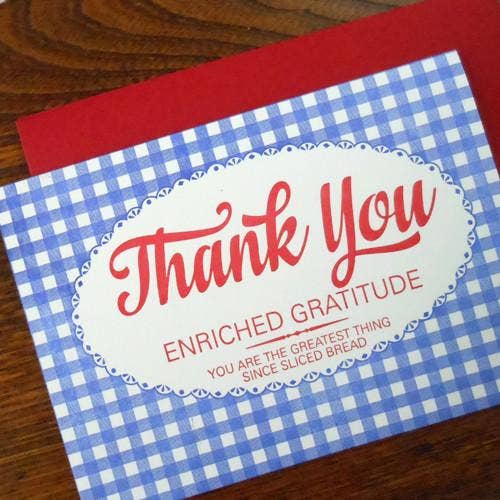 a. favorite design - Wholesale Thank You Card - Thank You Bread Bag2