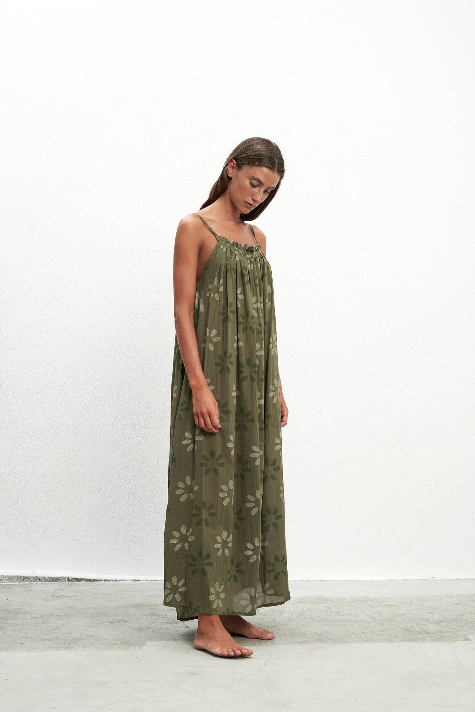 PAR&ESCALA - Wholesale Dress - Women's - LOLA GREEN DRESS1