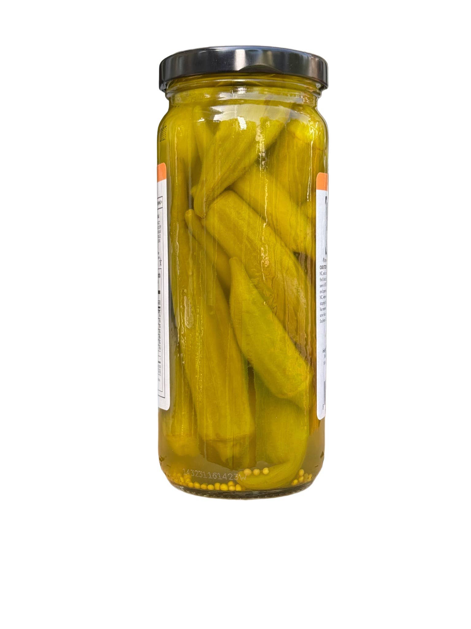 Bruce Julian Heritage Foods – Großhandel Eingelegtes Gemüse – Sassy Okra™ - 16 Unzen Glas1