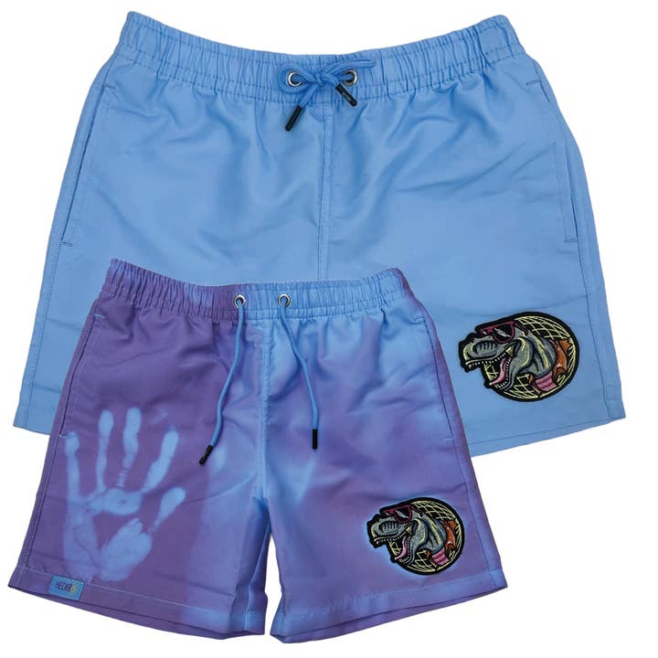 HECKBO - Vendita all'ingrosso Pantaloncini da bagno - Bambini - HECKBO Costume da bagno magico a cambio di colore per ragazzi - Dinosauri