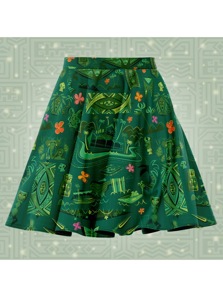 Park Candy - Wholesale Skirt - Women's - Jungle River Midi Skirt