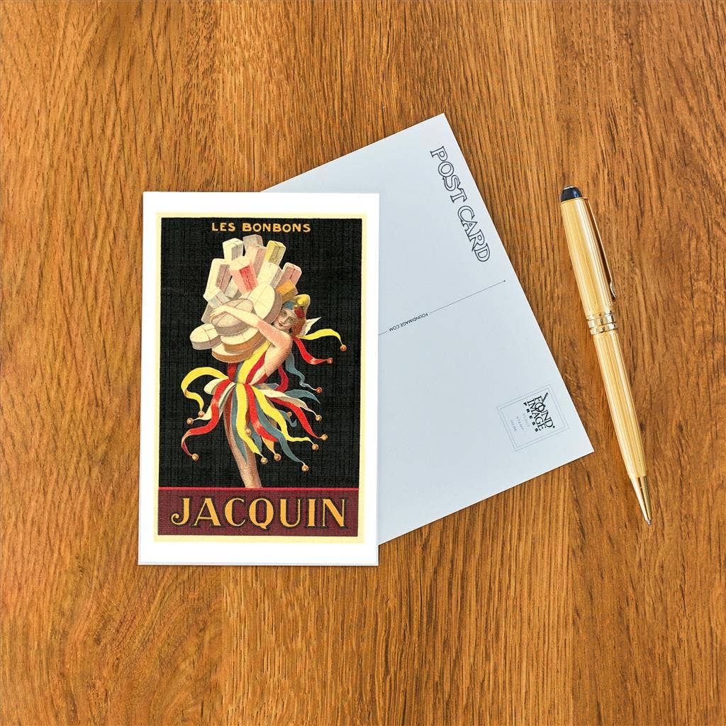 Found Image Press - Wholesale Postcard - Postcard FG-121 Jacquin Bonbons1