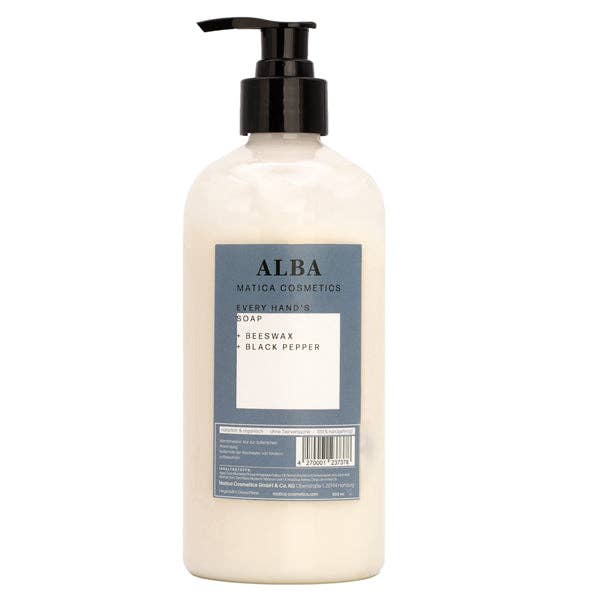 ALBA håndsæbe — Black Pepper for engroshandel hos Matica Cosmetics