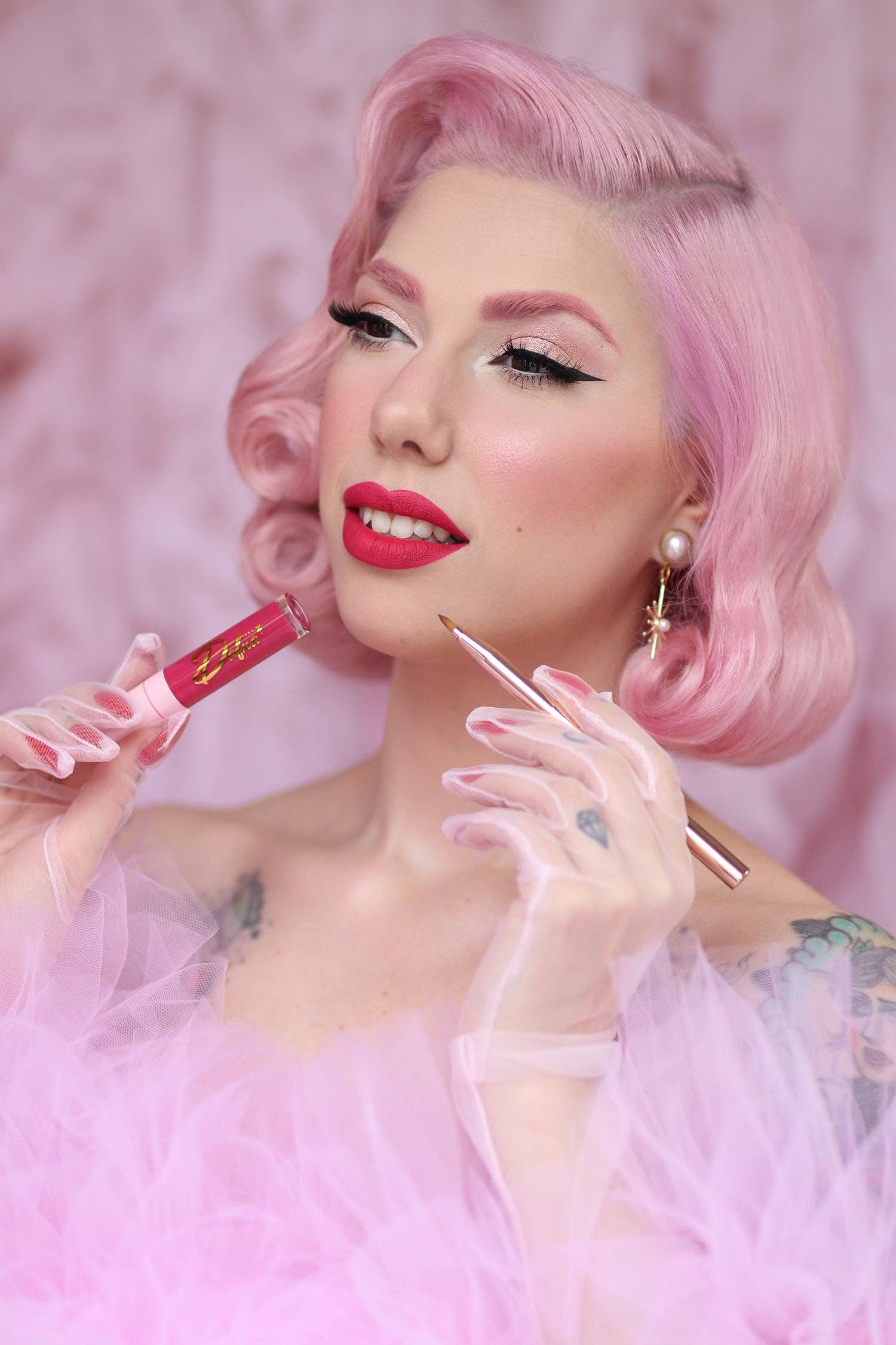 Dafna Beauty - Wholesale Lip Makeup Brush - D Precision Brush1