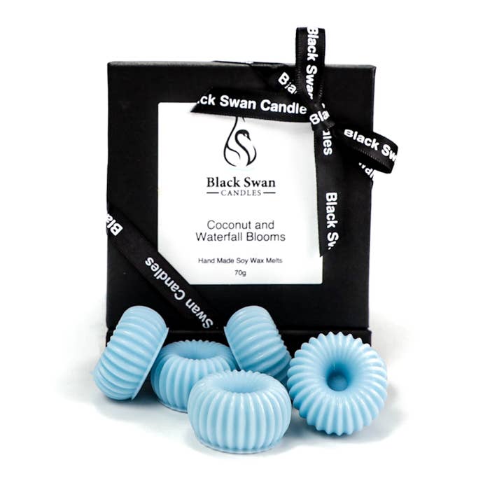 Black Swan Candles - Coconut & Waterfall Blooms Wax Melts for wholesale by Black Swan Candles