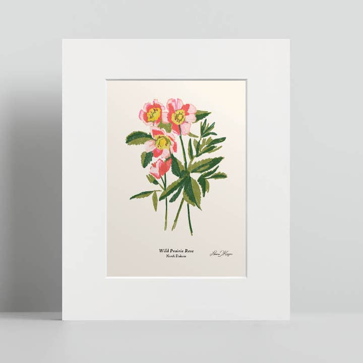 Addvent - Wholesale Art Print - US State Flowers / Small Art Prints33