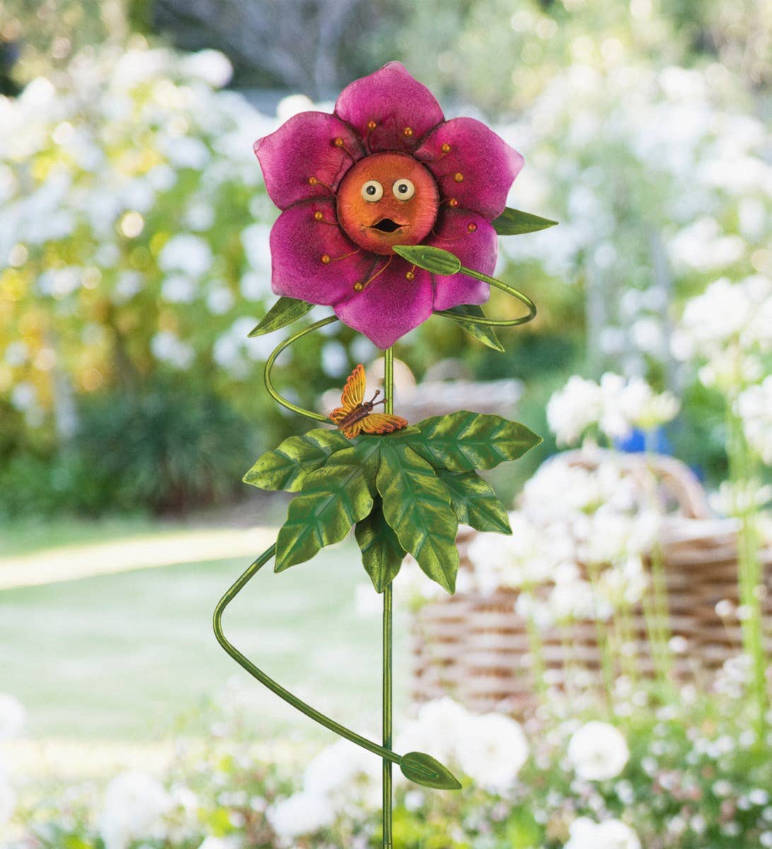 Regal Art & Gift - Wholesale Garden/Lawn Stake - Be Jolly Garden Stake - Daffodil2