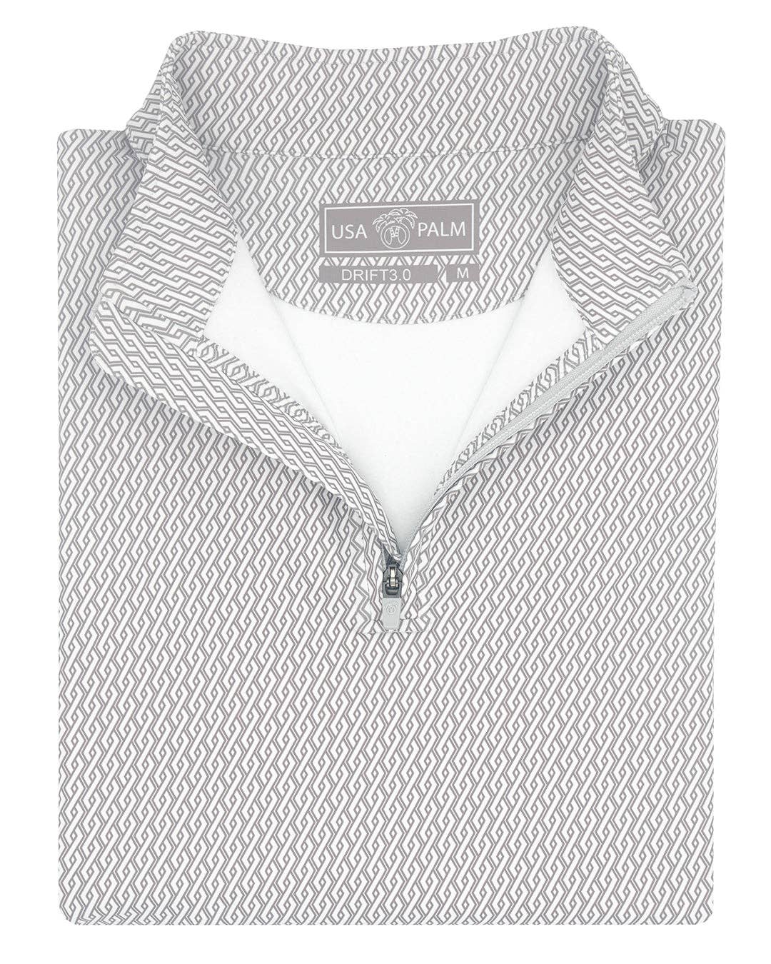 USA Palm - Wholesale Sweatshirt - Unisex - Cloud 1/4 Zip112