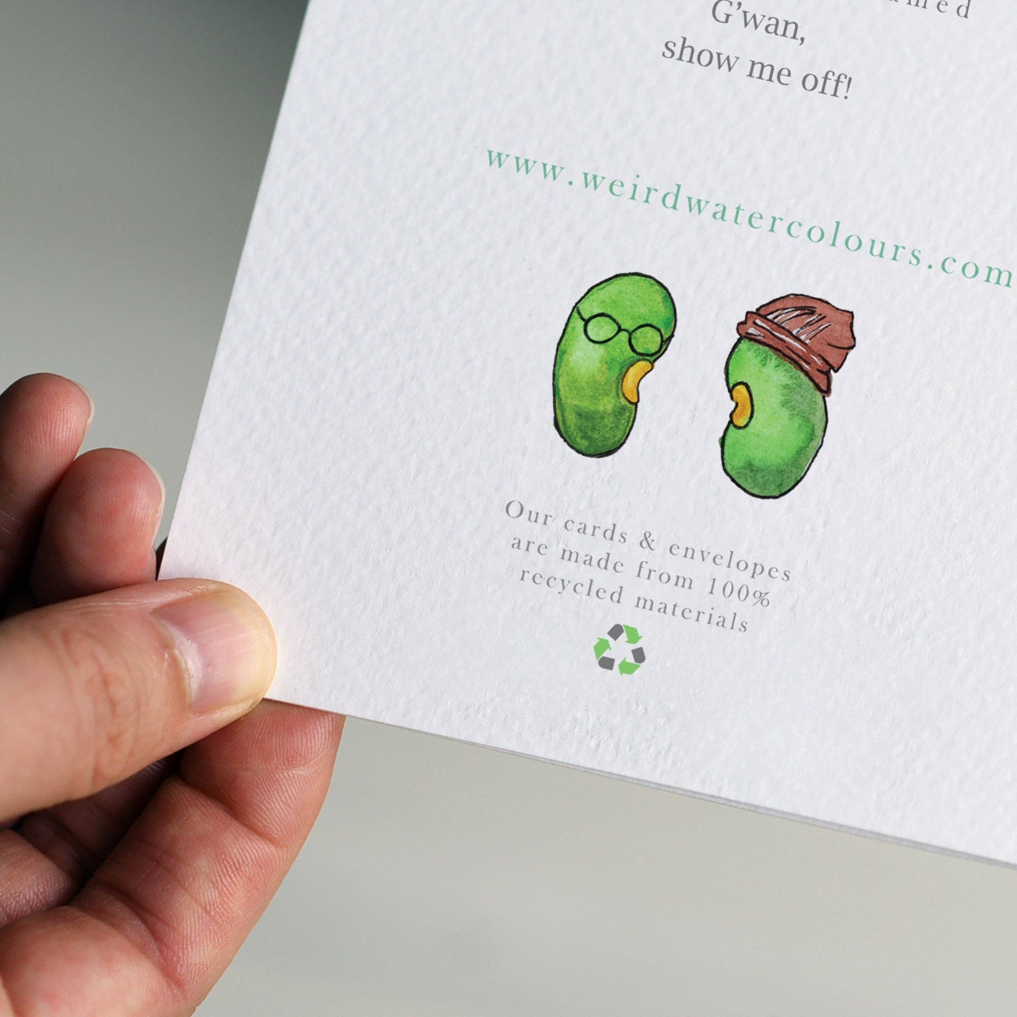 WeirdWatercolours - Wholesale Mother's Day Card - Moved Back In1