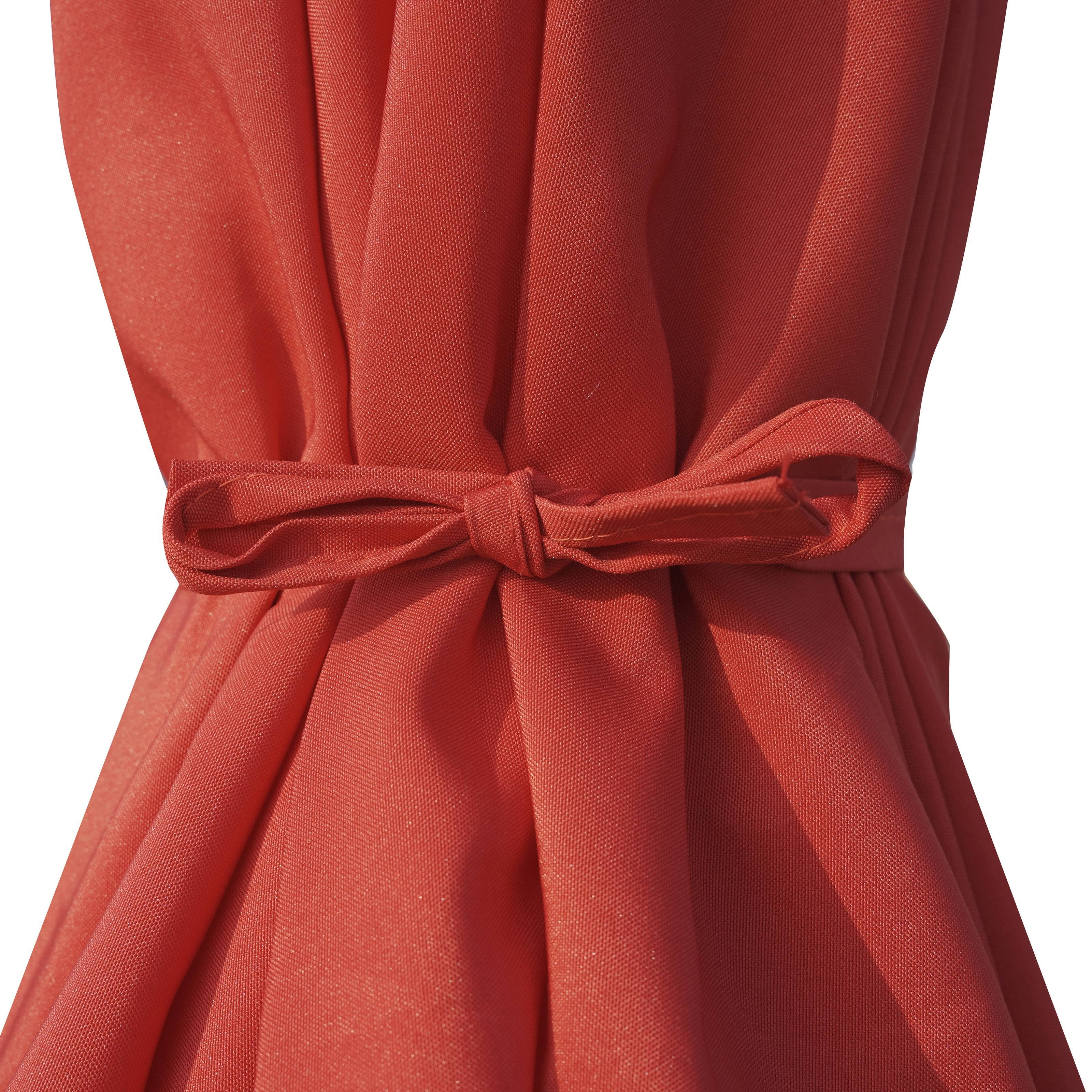 LeisureMod - Wholesale Patio Umbrella - Sierra Modern 9ft Solar LED Patio Garden Umbrella57