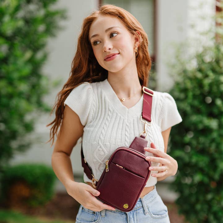 modern and chic - Wholesale Belt Bag - Women's - Bridget Sling Crossbody Fanny Mini Belt Bag