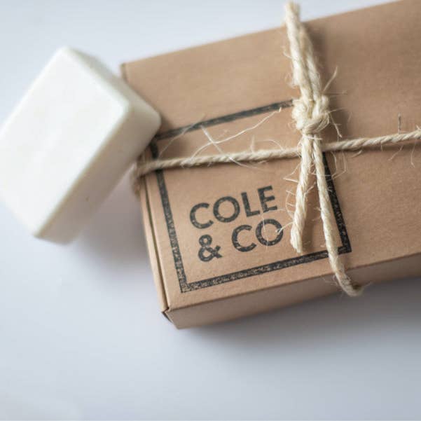 Cole & Co – wholesale Bar Soap – Castile double soap gift box1