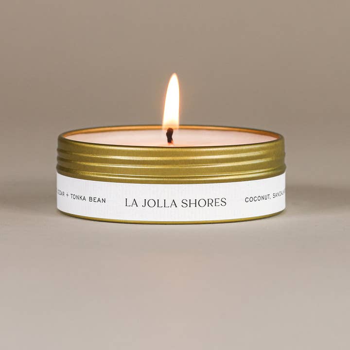 Corridor Candle Co. - Wholesale Travel Candles - La Jolla Shores Travel Candle2