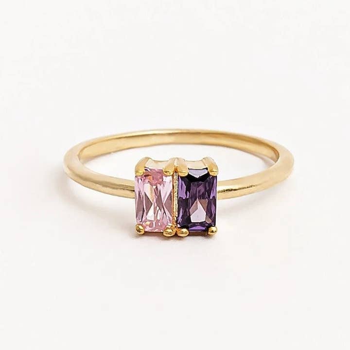 JoyPersonalized - Wholesale Multi-Stone Ring - Family Birthstone Rings, Birthstone Ring, Gemstone Rings