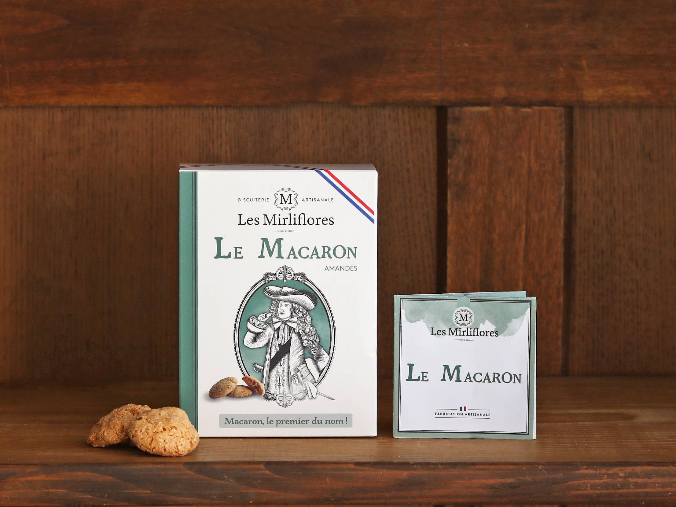 LES MIRLIFLORES - Wholesale Cookie - Crunchy almond macarons 140g2
