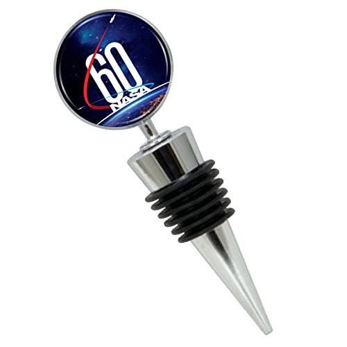 Bouchon de bouteille de vin du 60e anniversaire de la NASA dans une boîte cadeau pour la vente par City Souvenirs