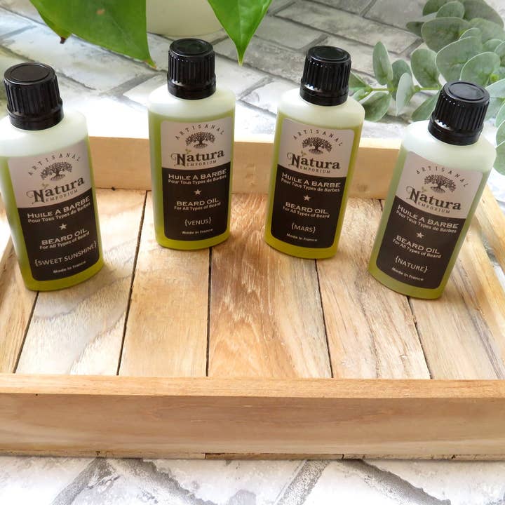 Natura Emporium - Vendita all'ingrosso Balsamo barba - Olio da barba per la cura e il mantenimento della barba