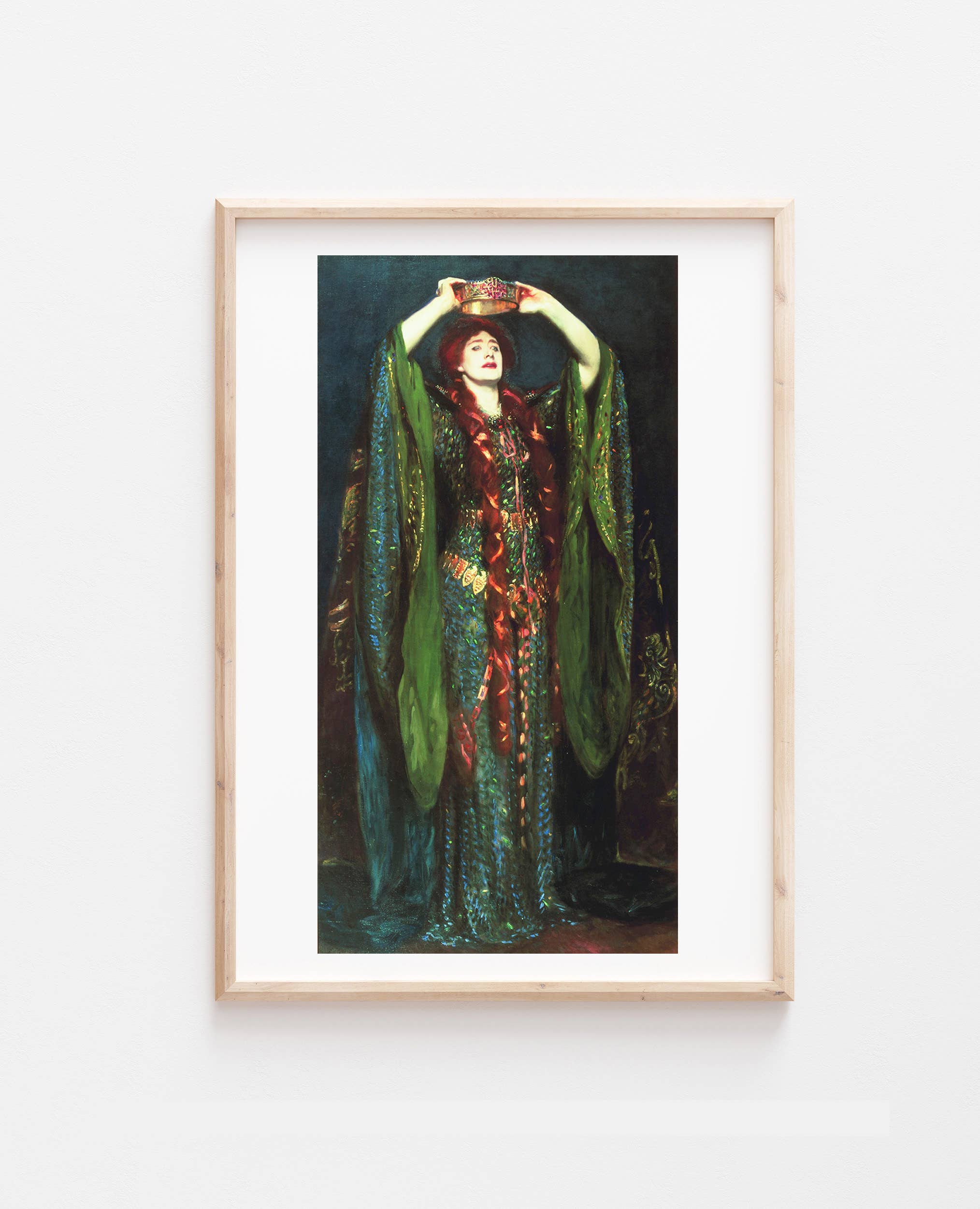 Go To Design - Wholesale Art Print - Fine art print Ellen Terry as Lady Macbeth unframed wall art2