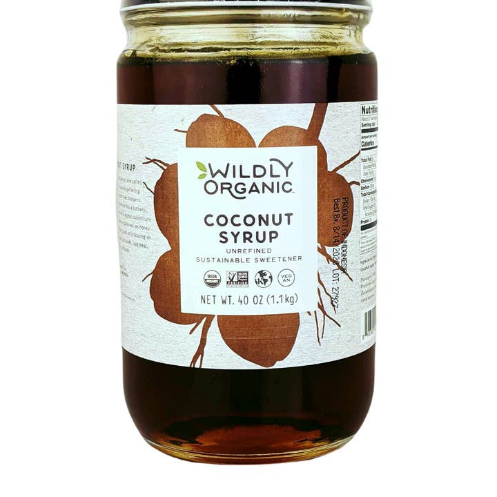 Wildly Organic - Wholesale Flavored Syrup - Organic Coconut Syrup2
