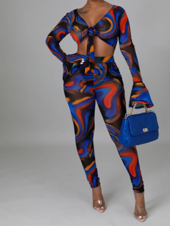 Ensemble legging Got Me in a Daze pour la vente par Shan D’Amour Boutique