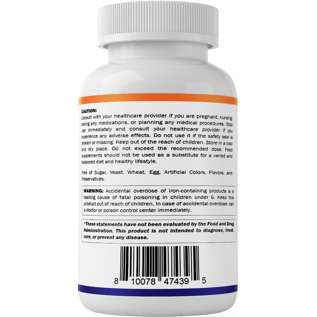 Vitamatic – Engroshandel Kosttilskud og vitaminer – Vitaminat| Jernsulfat + C-vitamin 325 mg | 250 tabletter7