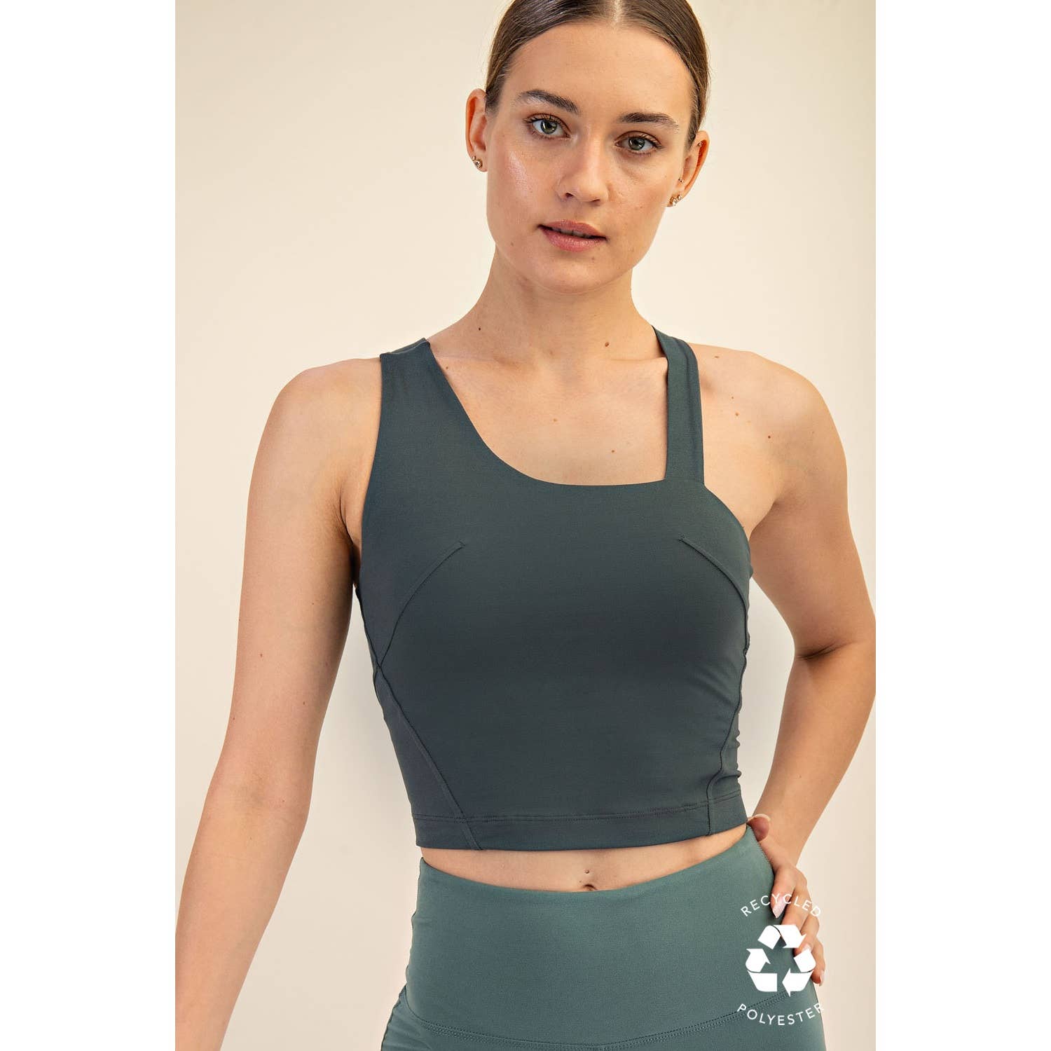 Rae Mode - Vente Haut de sport – femme - HAUT COURT À BRETELLES SANS MANCHES BUTTER4