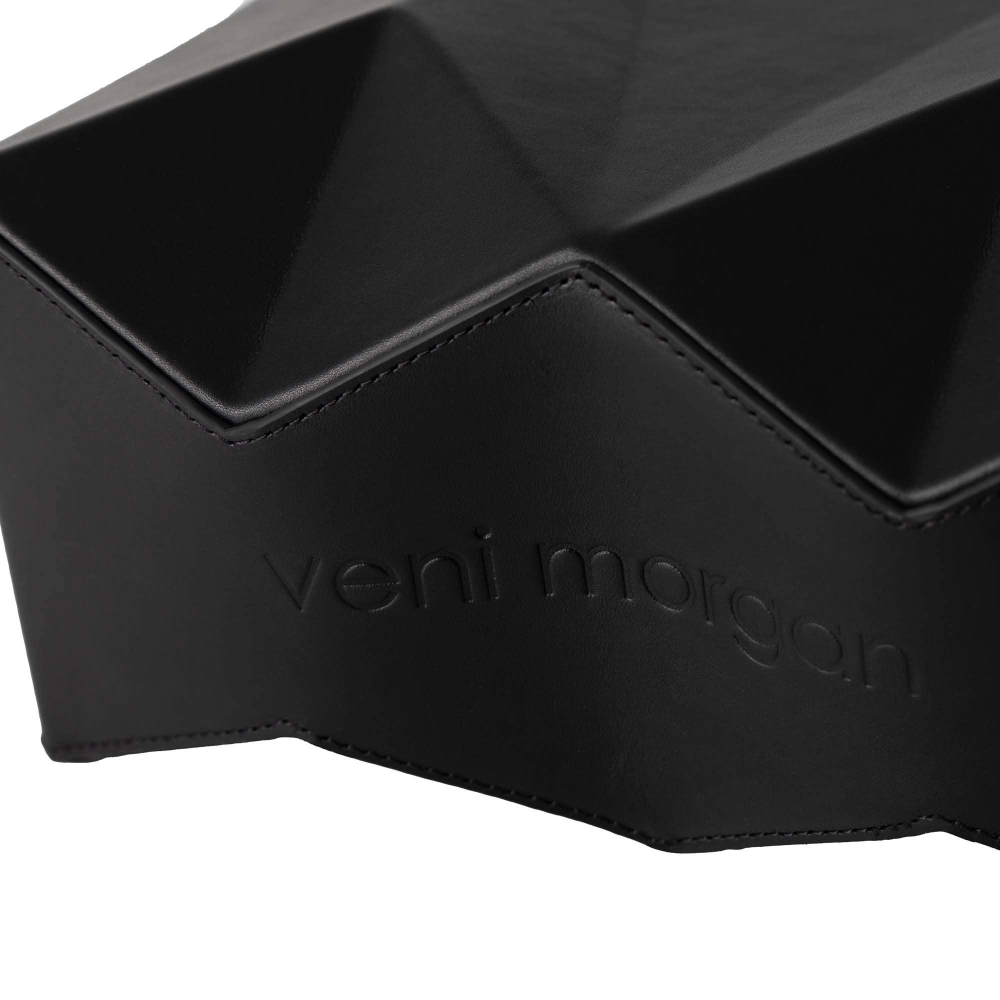 veni morgan - Wholesale Top Handle Bag - Women's - bako in black leather5