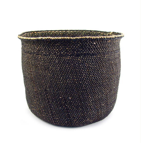 Mbare Home + Gift - Vente Paniers - Paniers Iringa noirs clairs1