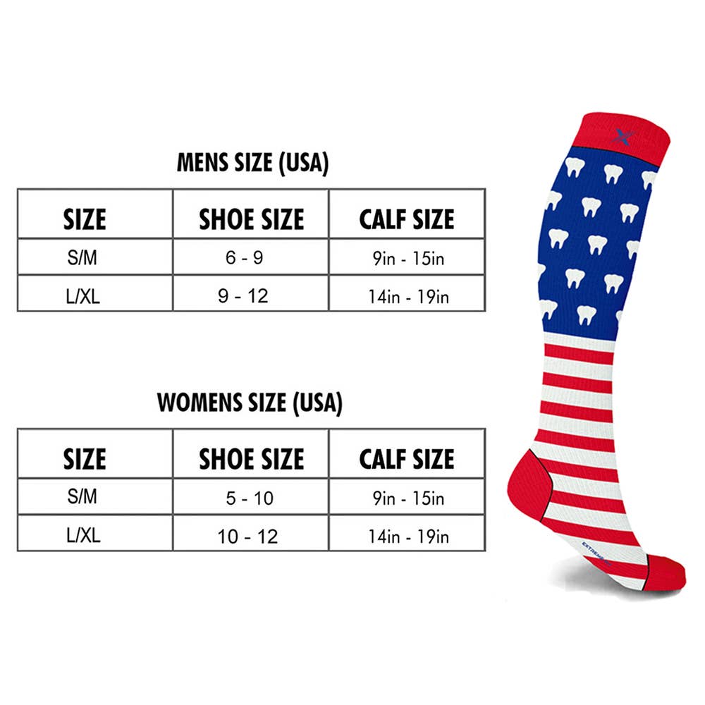 Extreme Fit Wholesale - Wholesale Sokken - Uniseks - DAGELIJKS GEBRUIK COMPRESSIESOKKEN VOOR TANDARTSEN, ARTSEN1