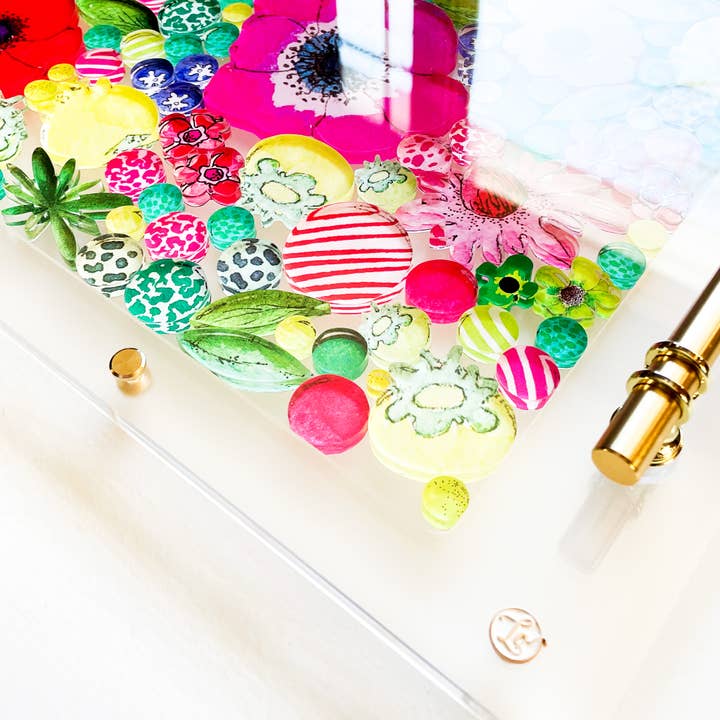 LO in LONDON® - Wholesale Decorative Tray - THE JENNA ACRYLIC OBSESSION TRAY2