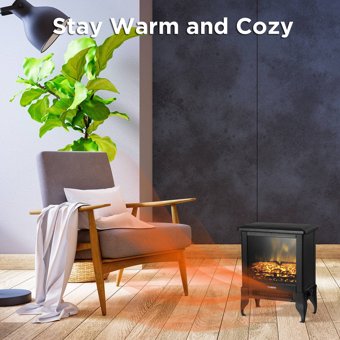 TURBRO - Vente Pare-feu de cheminée - Poêle cheminée électrique Suburbs TS17 TURBRO6