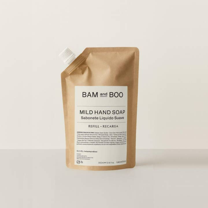 Navulling voor milde handzeep voor wholesale door BAMandBOO