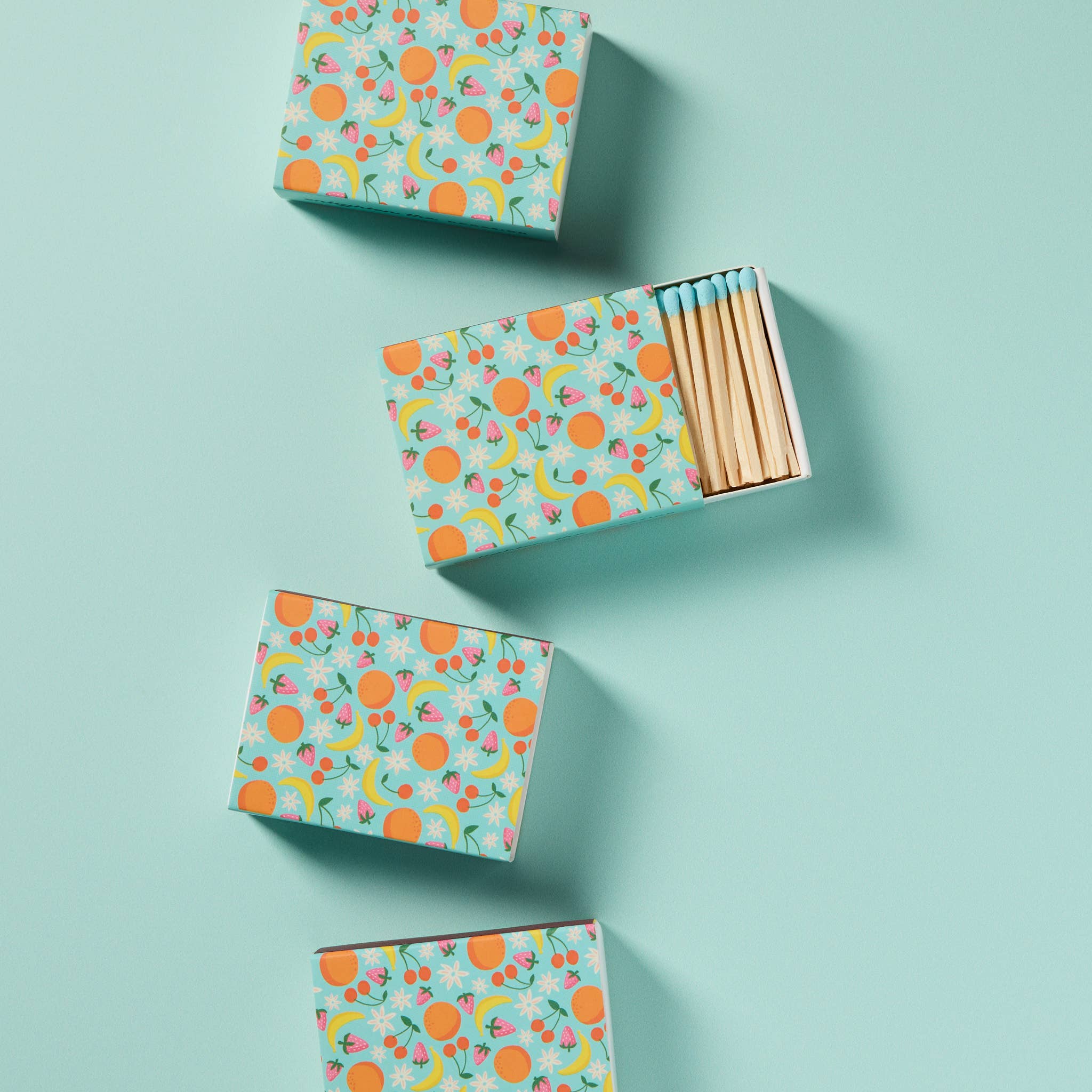 Enlighten the Occasion - Wholesale Matches - Fruit Salad Matchbox with Colorful Matchsticks4