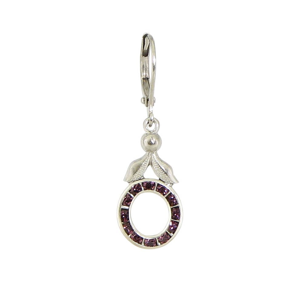 Baked Beads - Wholesale Dangle Earrings - Austrian Crystal Hoop0