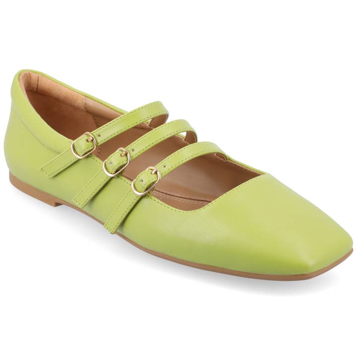 Journee - Wholesale Flats - Women's - Darlin Ballet Flats In Faux Leather