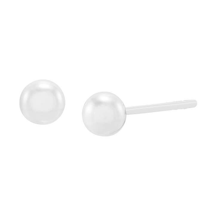 Silpada Boucles d'oreilles « Having a Ball 5 mm » en argent sterling pour la vente par Silpada